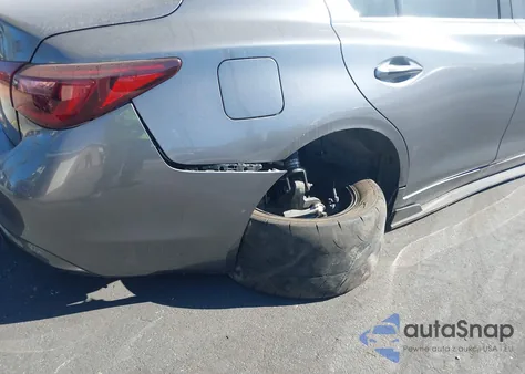 2019 Infiniti Q50 3.0T Luxe from USA, damaged, VIN JN1EV7AP8KM511918